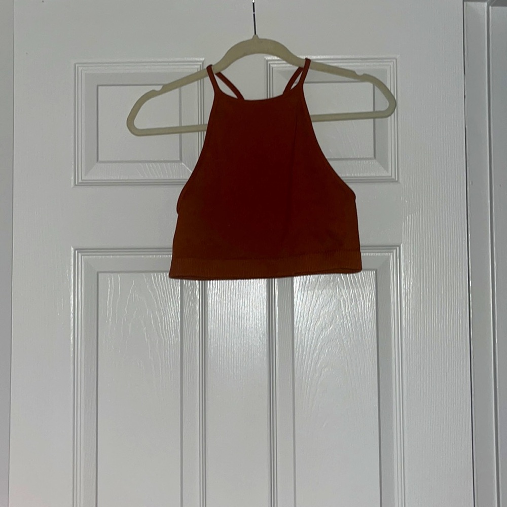 Burnt orange top